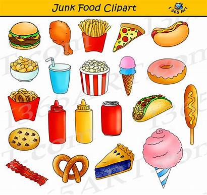 Junk Clipart Healthy Vs Fast Graphics Commercial