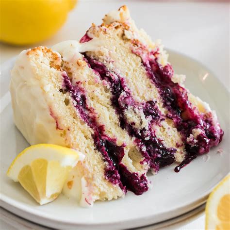 Lemon Blueberry Cake Kitchen Fun With My 3 Sons