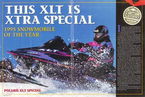 Remembering The Epic Polaris Xlt Special Snowgoer