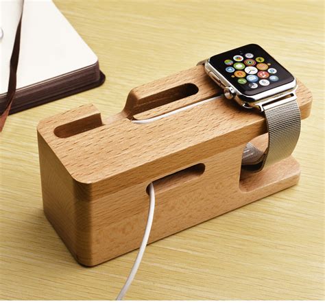 Goestime Wooden Portable Universal Phone Holder Stand For