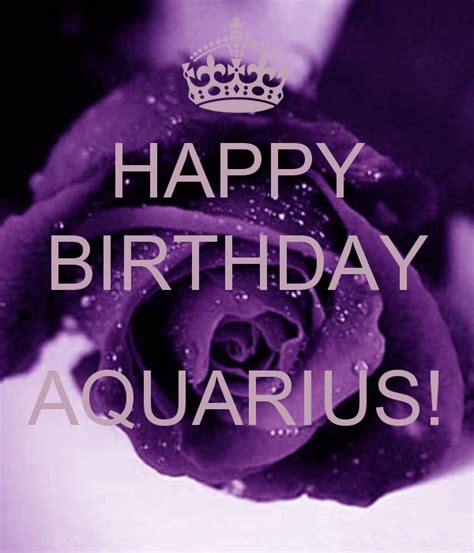 Happy Birthday Aquarius Aquarius Birthday Aquarius Birthday Quotes