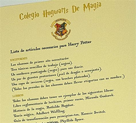 Arriba Imagen De Fondo Que Dice La Carta De Hogwarts En Español El