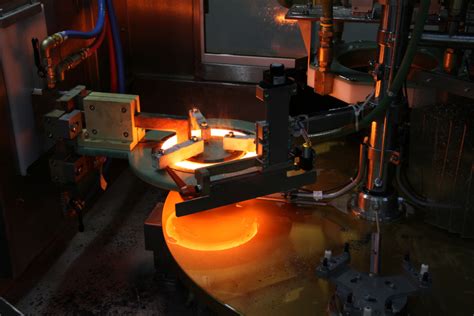 Induction Through Hardening Heat Treatment For The Hardening Of Steel