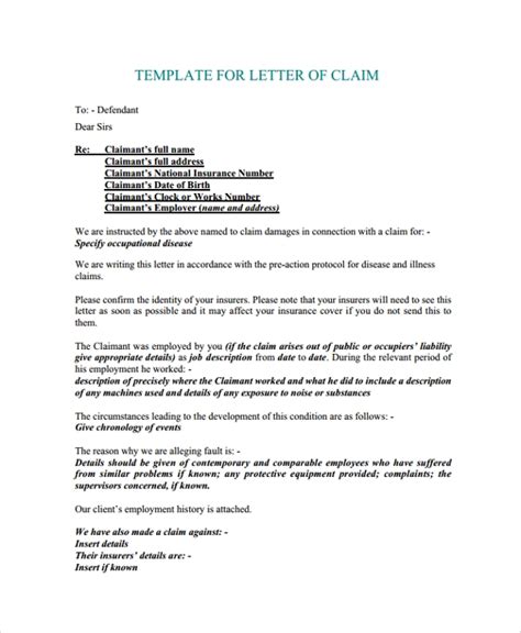 The number in your demand letter should be higher than what you think your claim is worth, but still believable. Insurance Claim Denial Letter Sample Database | Letter Template Collection