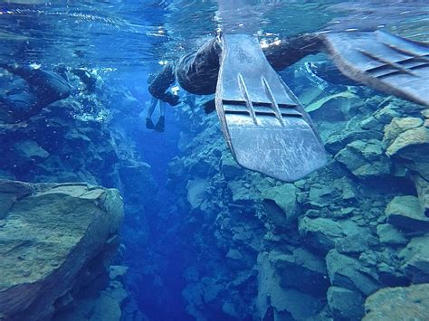 Swimming Between Tectonic Plates In Iceland Chooseticket