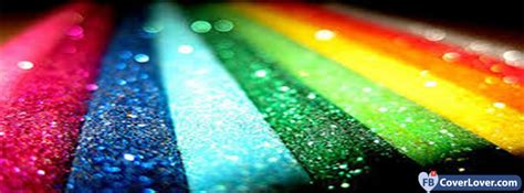 Colorful Glitter Colorful Facebook Cover Maker