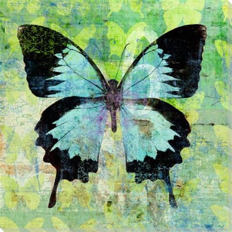 colorful butterfly 1 wrapped canvas giclee print wall art wall decor artwork