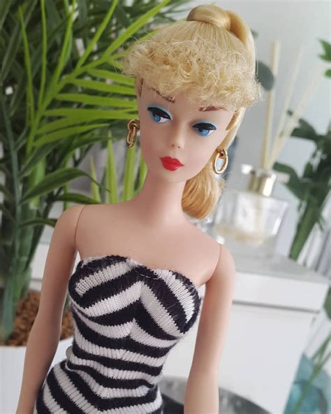 This Is My Black White Swimsuit Barbie Doll It Is A Replica Of The