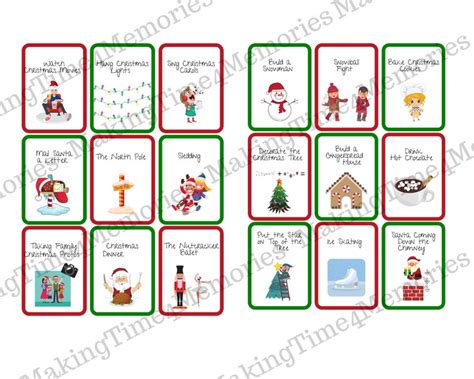 Printable Christmas Charades Christmas Charades For Kids Christmas
