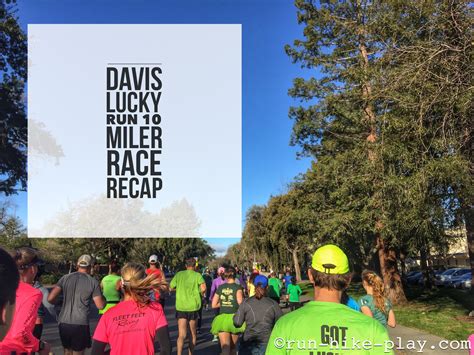 Run Hike Play Davis Lucky Run Mile Race Recap