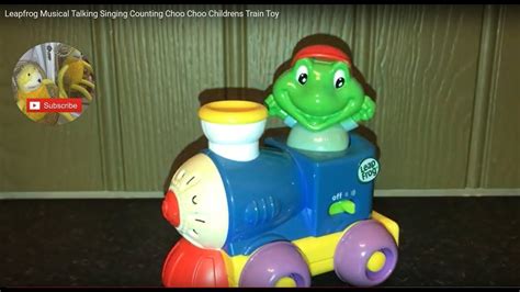 Leapfrog Musical Talking Singing Counting Choo Choo Childrens Train Toy