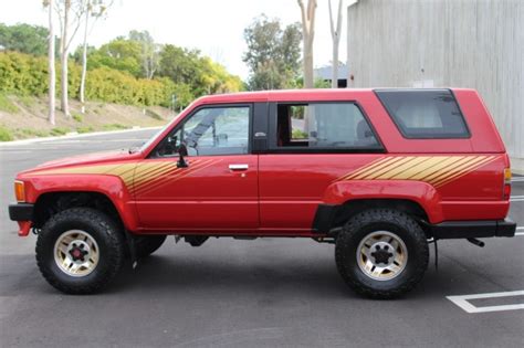 1987 Toyota 4runner Sr5 4x4 5 Speed For Sale On Bat Auctions Sold For