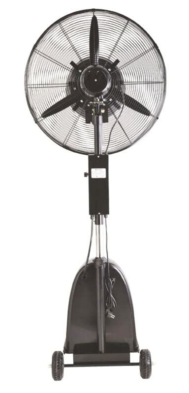 26 Inch High Velocity Outdoor Indoor Misting Fan