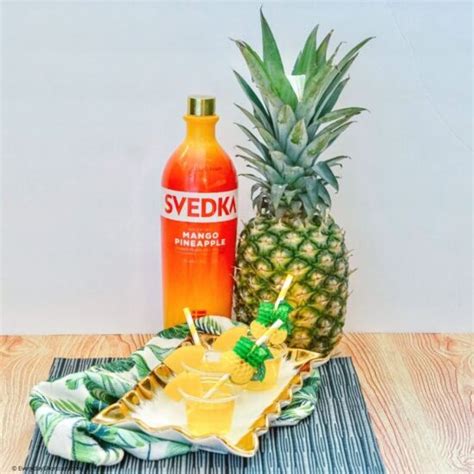 Jello Shots With Mango Pineapple Vodka Everyday Shortcuts