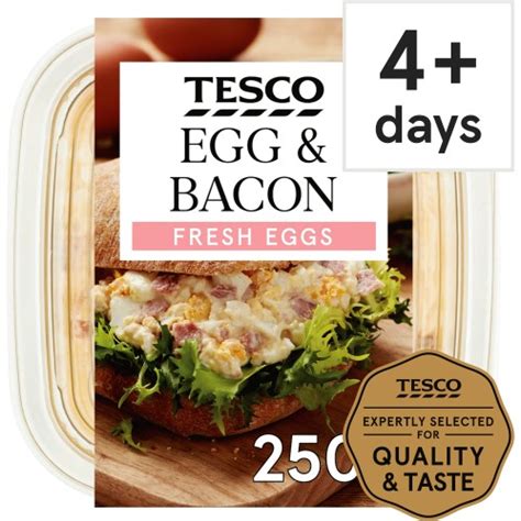 Tesco Egg And Bacon Sandwich Filler 250g Compare Prices And Where To