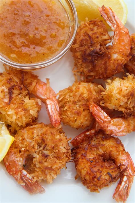 Fried Coconut Shrimp With Orange Sauce Cooked By Julie