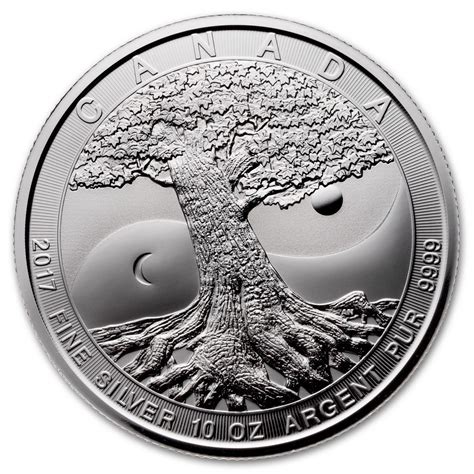 2017 Royal Canadian Mint Tree of Life Silver 10 oz .9999 | Canadian PMX ...