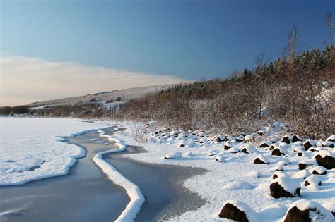 Winter Lake Stock Image Image Of Scenic Frosty Rocks 2208879