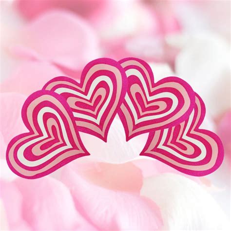 Wholesale Pink Nipple Boob Covers Love Design Breast Stickers Sexy Heart Adhesive Nipple Cover