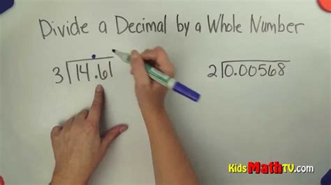 If you are in trouble again, what is an actual. Dividing Decimals by Whole Numbers, tutorial for 6th grade ...