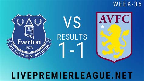 Currently, everton rank 8th, while aston villa hold 11th position. Everton Vs Aston Villa | Week 36 Result 2020