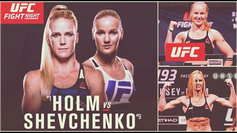 Valentina Shevchenko Preparing For Holly Holm At Ufc On Fox 20 In