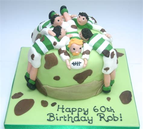 Rugby Scrum Cake Etoile Bakery