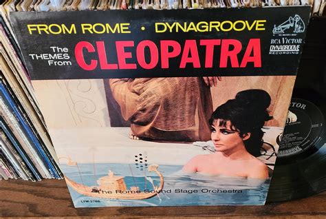 Cleopatra Vintage Vinyl Motion Picture Soundtrack Record Etsy