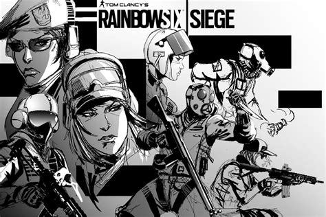 Rainbow 6 Siege Commission Poster 2 By Skizzleboots On Deviantart