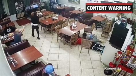 Customer Shoots And Kills Armed Robber At Houston Restaurant Video Daily Telegraph