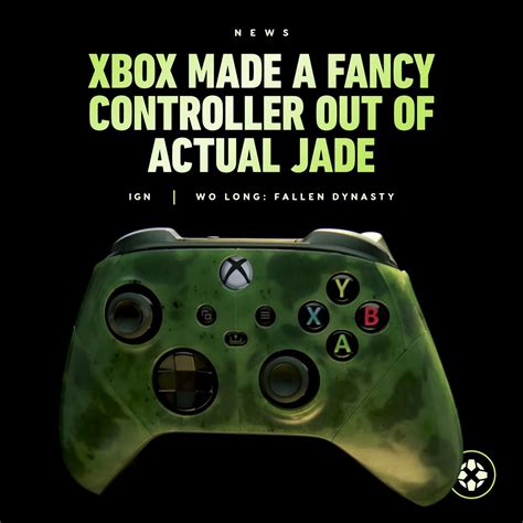 Ign On Twitter Microsofts Xbox Controller Made Out Of Actual Jade