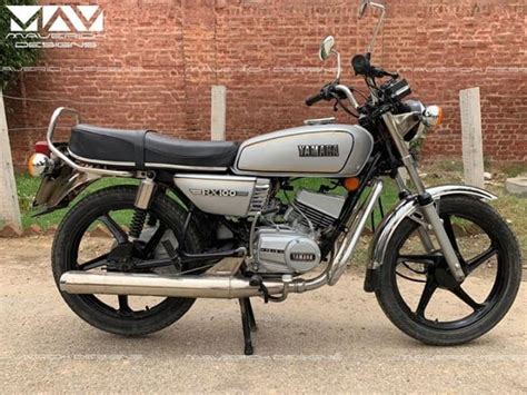 That's only comes from the 2 strock. Yamaha RX100 Fully Restored by Maverick Designs India ...