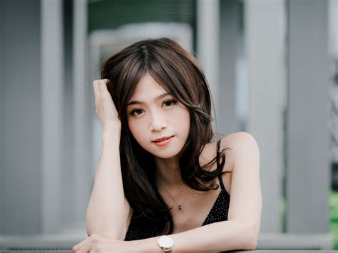 Download Asian Girl Model Brunette 1280x960 Wallpaper Standard 43