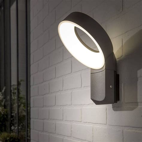 Applique d extérieur montante LED aluminium Gris H cm LIMA Luminaire d extérieur Inspire D