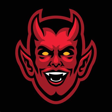 Vicious Devil Head Mascot Logo 23232230 Vector Art At Vecteezy