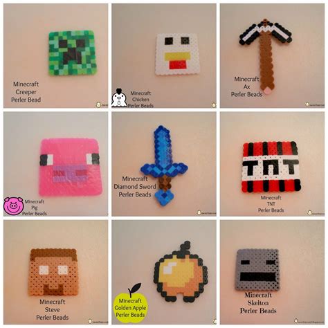Running Away I Ll Help You Pack Minecraft Party Minecraft Perler Bead Characters