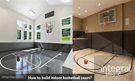 How To Build Indoor Basketball Court For Gym Home Garage