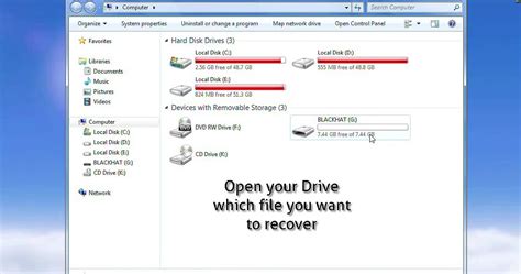 How do i recover files from my flash drive that is not recognized? how to show hidden files in usb flash drive and hard drive ...