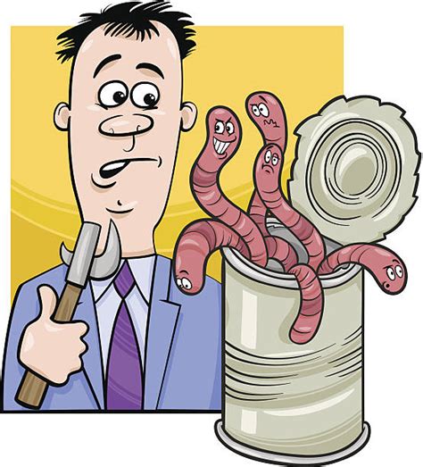 Royalty Free Can Of Worms Clip Art Vector Images And Illustrations Istock