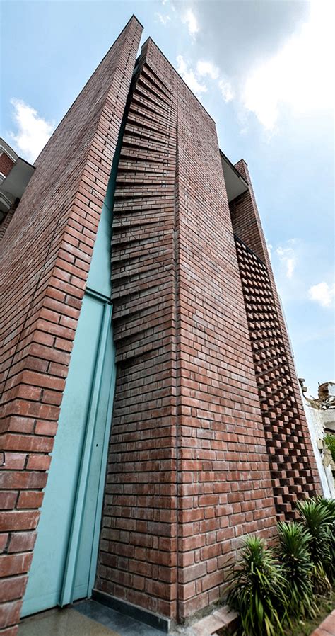 Brick Curtain Office By Firki Studio Parametricarchitecture