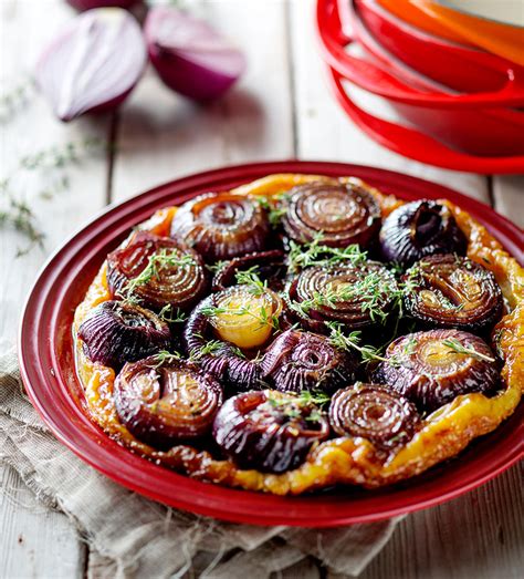 Red Onion Tarte Tatin Le Creuset Recipes