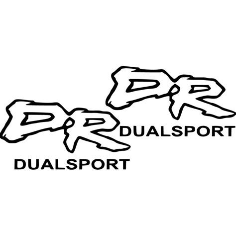 Suzuki Dr Dual Sport Die Cut Stickers Decals Decalshouse