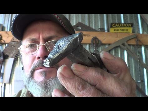 How to forge a knife from a railroad spike. Blacksmithing - Forging A Badger Head Railroad Spike ...