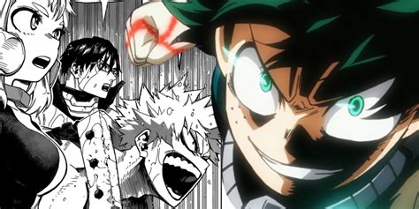 Deku De My Hero Academia Affronte Ses Camarades De Classe Oxtero