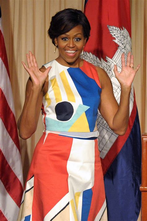 The Michelle Obama Look Book | Michelle obama fashion, Barack and michelle, Michelle obama