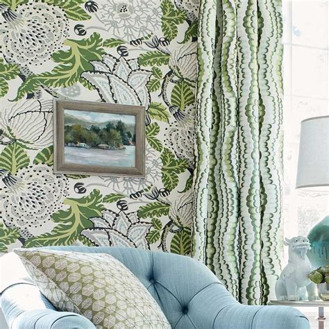 Thibaut Wallpapers Collection Of Coordinating Wallcoverings Print And