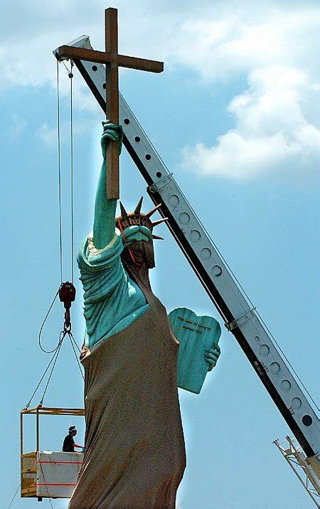 Proceed At Your Own Risk Lady Liberty Taken Hostage By Christian Jihadists