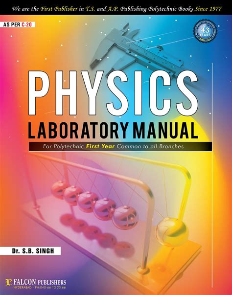 Physics Laboratory Manual For Polytechnic First Year Common To All