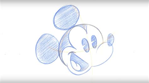 Learn To Draw ‘pie Eyed Mickey Mouse Disney Parks Blog