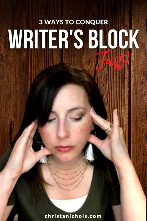Discover 3 Quick Tips To Get Over Writers Block Quick Youll Learn How To Tackle Your Social
